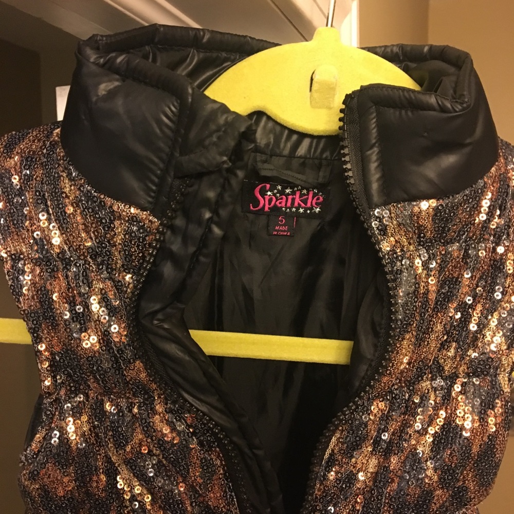 Girl’s sequin vest